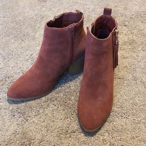 Rusty color Booties